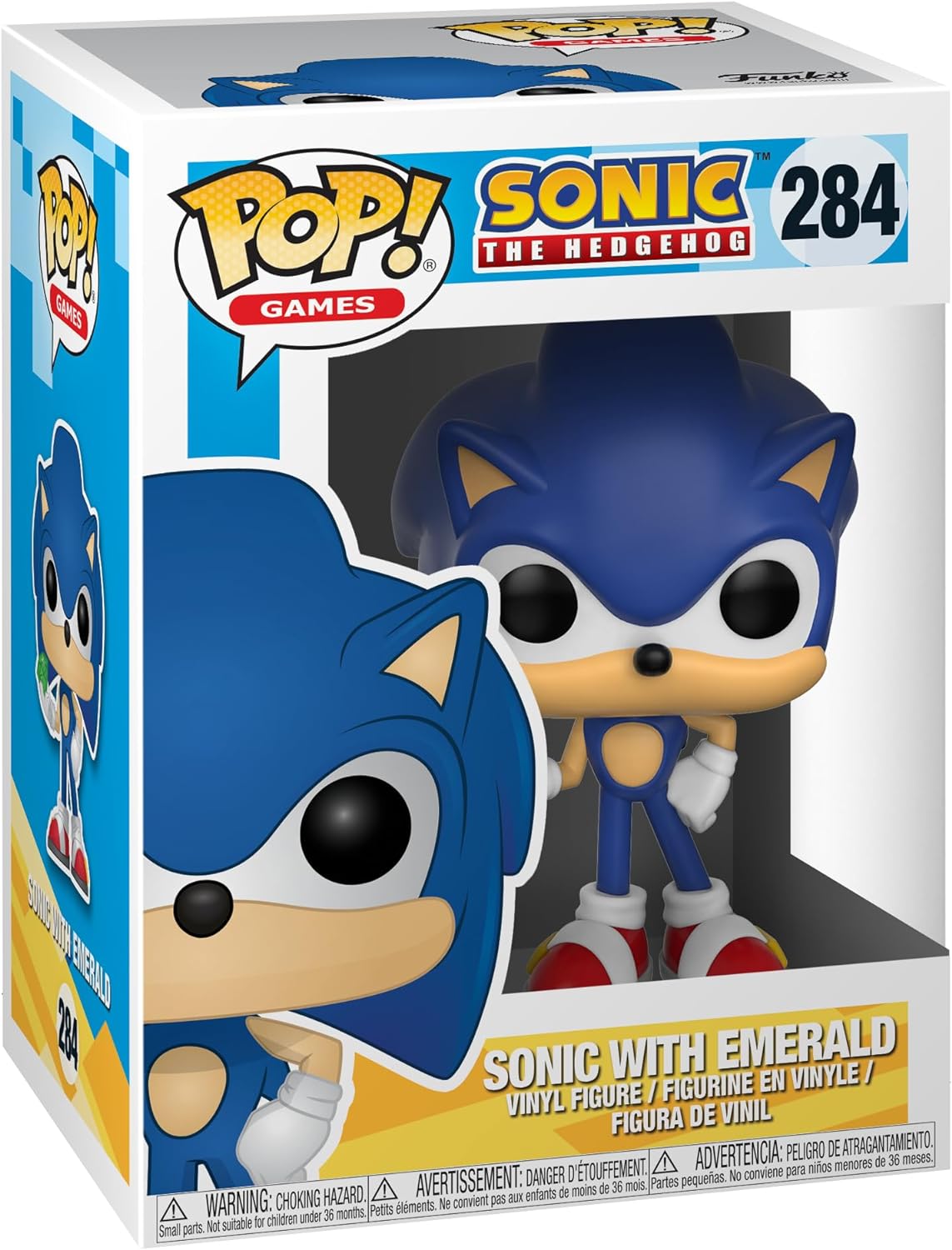 Funko Pop Sonic With Emerald