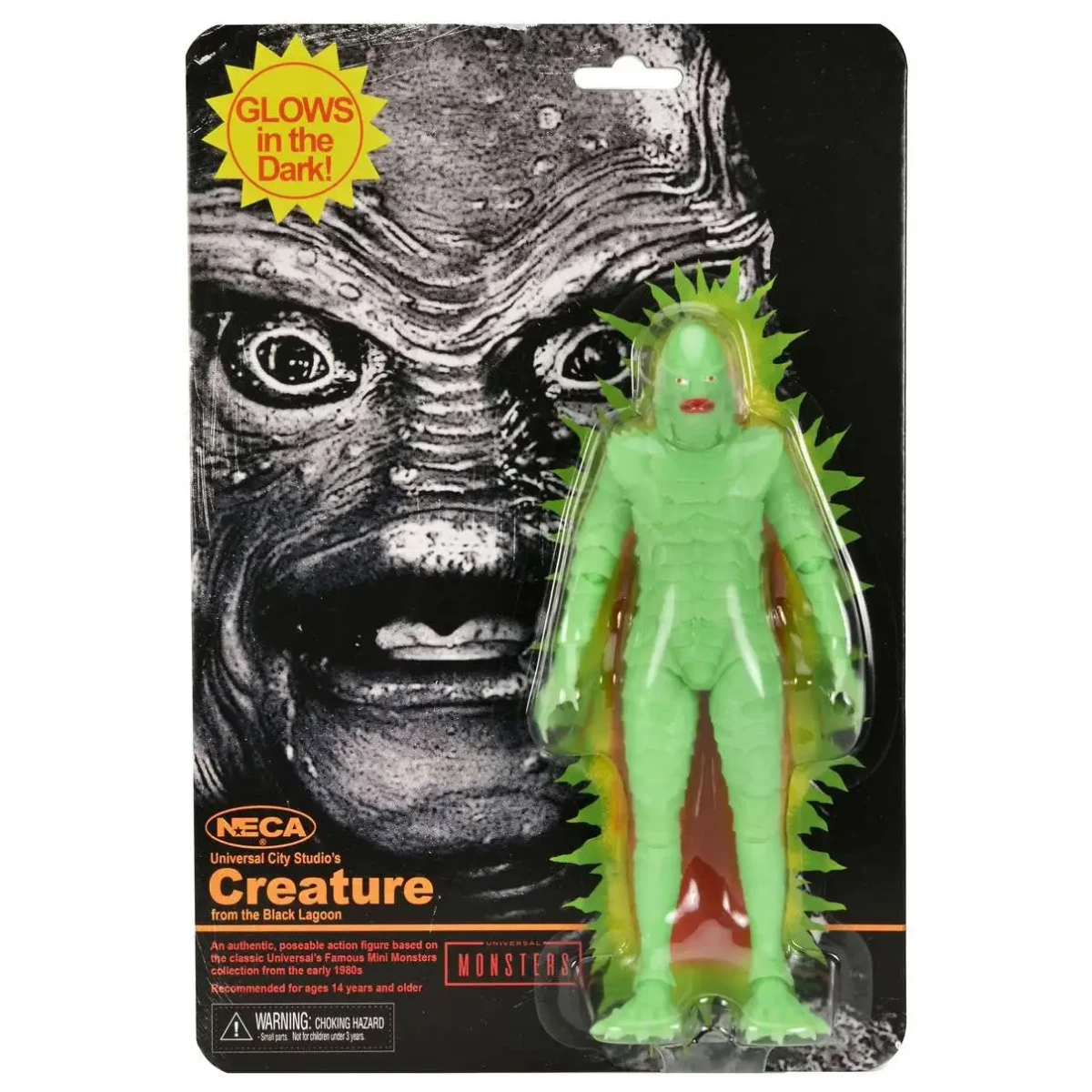 NECA 2023 SDCC Creature From The Black Lagoon GITD