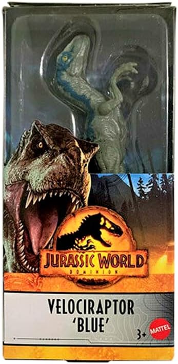 Mattel Velociraptor Blue 15Cm