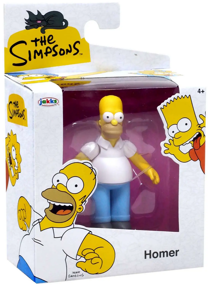 Los Simpsons Homero 7cm Jakks Pacific Oficial