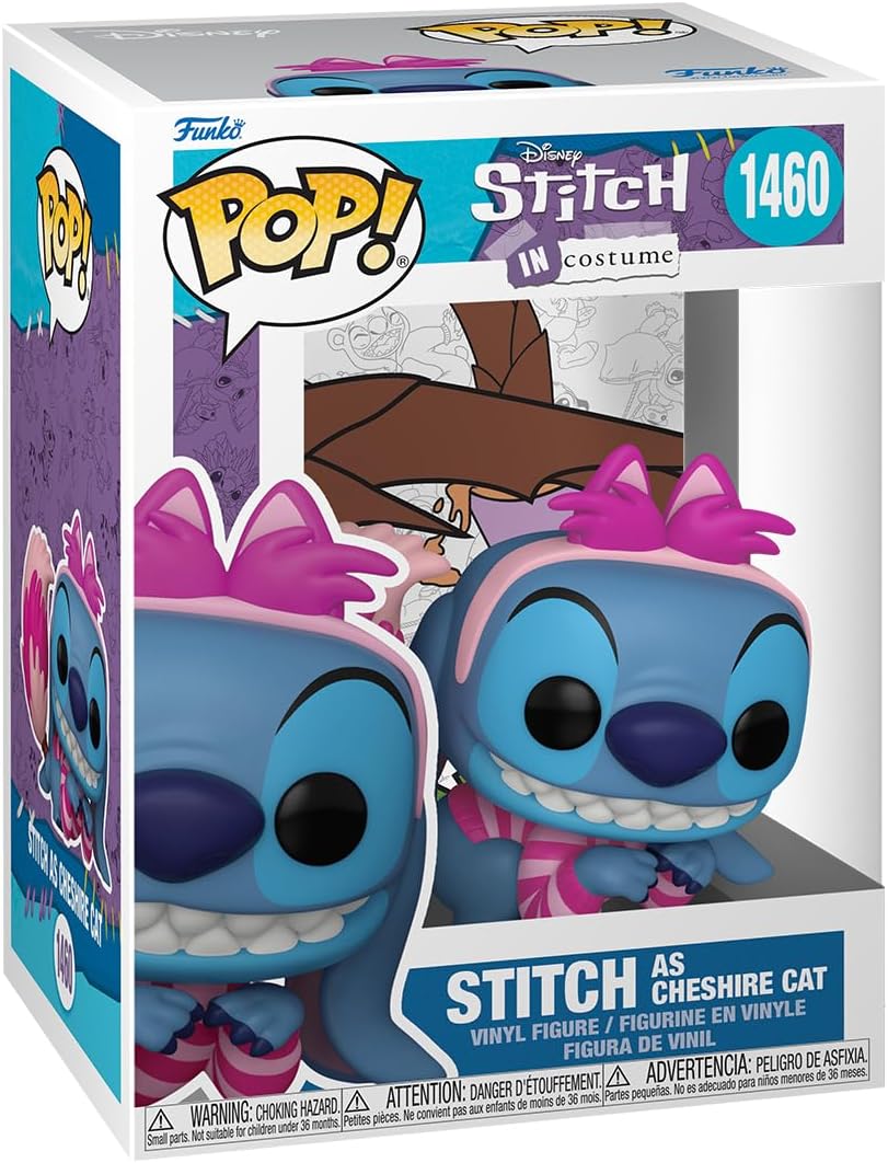 Funko Pop Stitch in Costume Alice in Wonderland Stitch Cheshire       