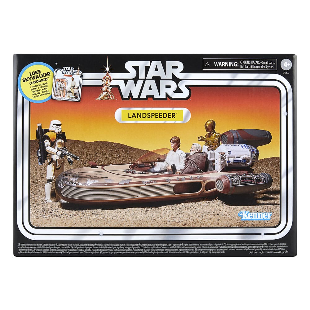 Star Wars Vintage Collection Landspeeder W/ Luke Skywalker