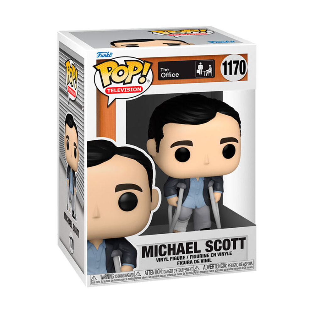 Funko Pop The Office Michael Standing with Crutches