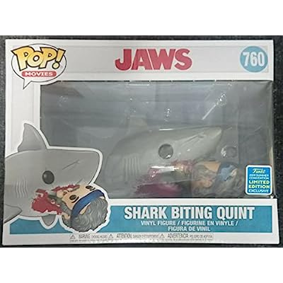 Funko Pop SDCC 2019 760 Jaws Eating Quint Deluxe Pop!