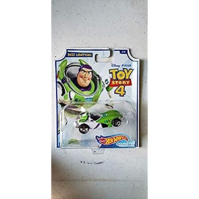 Toy Story Hot Wheels 4 Character Car Buzz