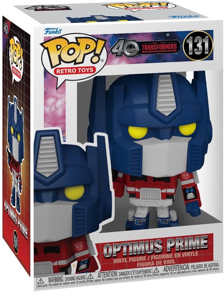 Funko Pop Transformers Gen 1 40th Anniversary Optimus Prime