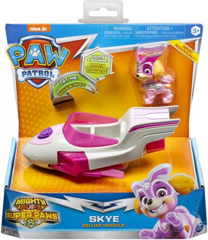 PAW Patrol Mighty Pups Skye Luz Sonido