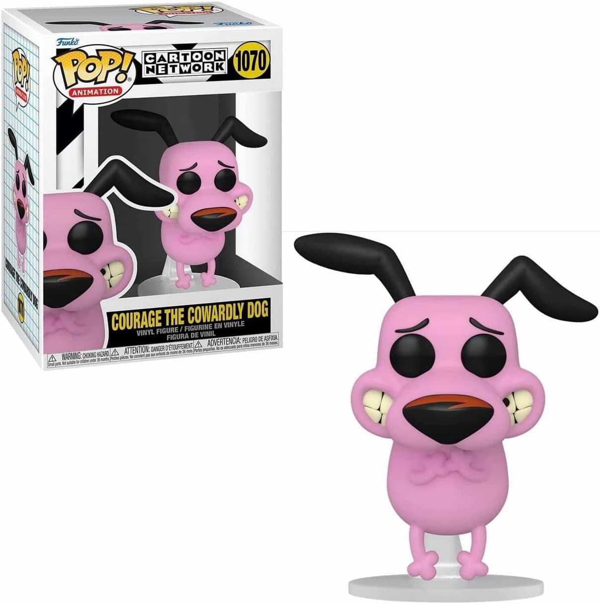 Funko Pop Courage The Cowardly Dog Perro Cobarde