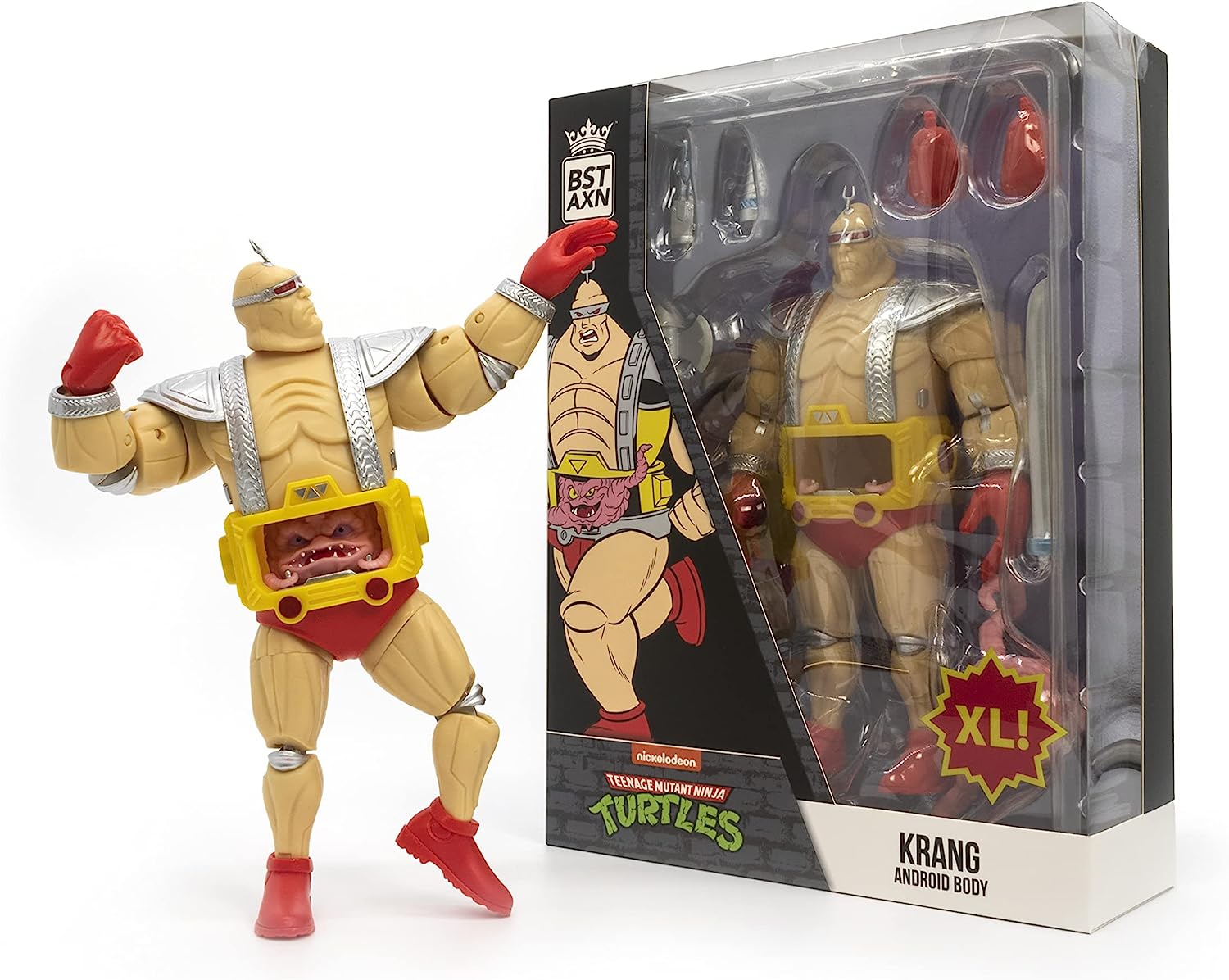 Loyal Subjects TMNT Krang Android Robot BST AXN 8-inch XL