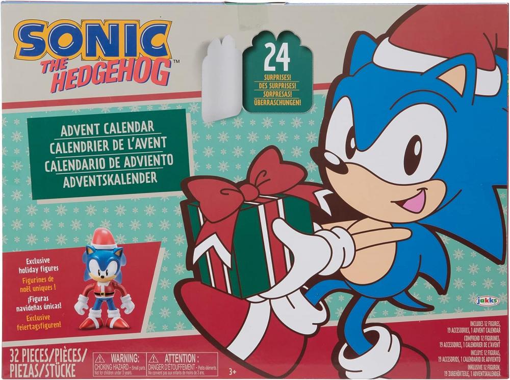 Advent Calendar Sonic The Hedgehog 24 Sorpresas 