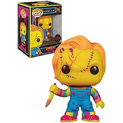 Funko Pop Childs Play Chucky Black Light