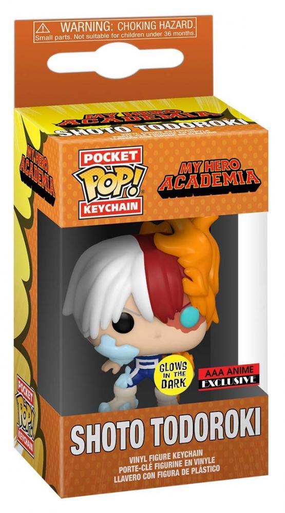 Llavero Funko Hero Academia Shoto Todoroki GITD AAA Exclusive