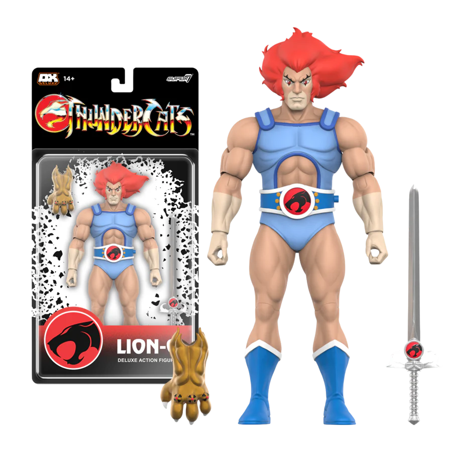 Super7 ThunderCats Deluxe Lion-O