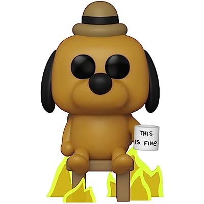 Funko Pop This is Fine Dog Exclusive