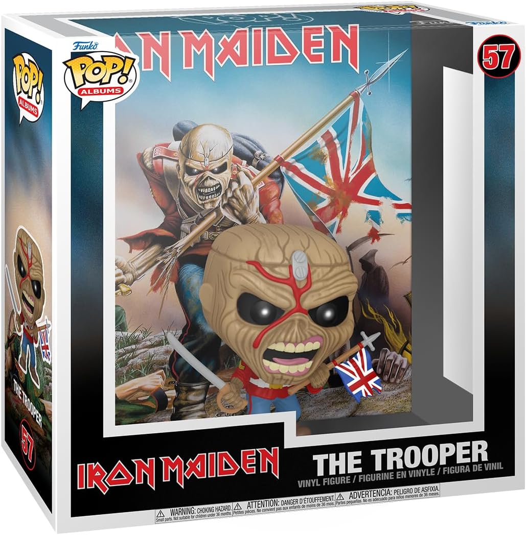 Funko Pop Rocks Albums Iron Maiden The Trooper