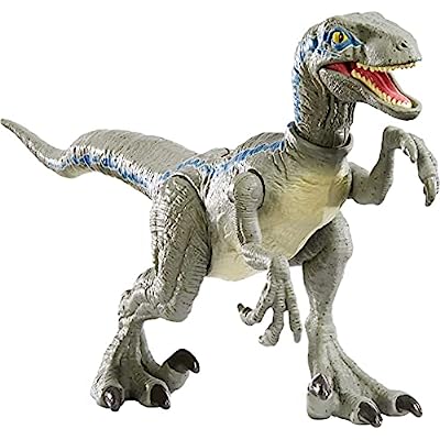 Jurassic World Savage Strike Velociraptor Blue