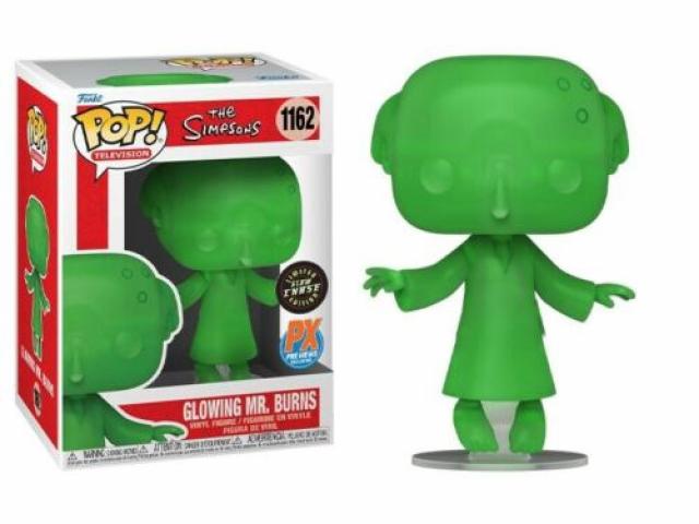 Funko Pop The Simpsons Glowing Mr. Burns Exclusive Chase