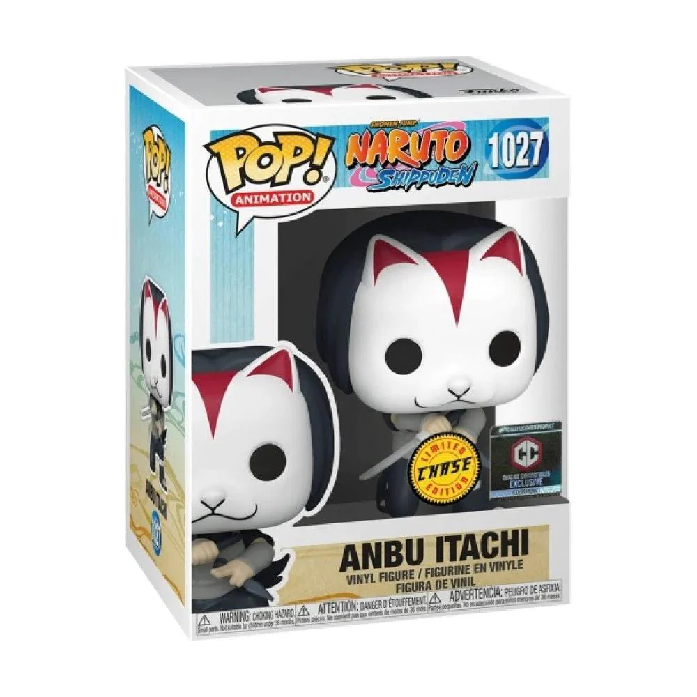 Funko Pop Chalice Exclusive Naruto Anbu Itachi Protector Chase