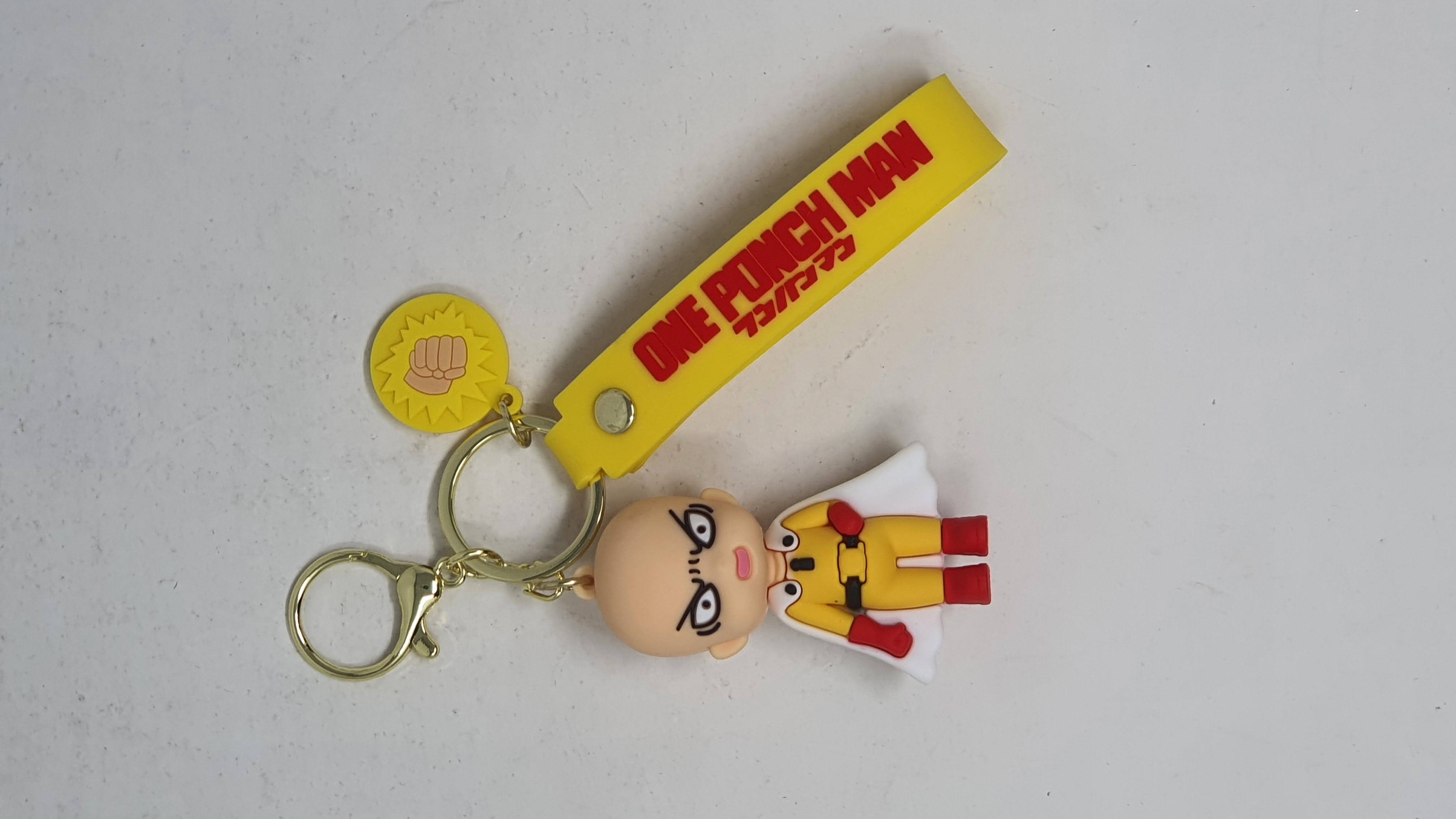 Llavero One Punch Man Capa Blanca