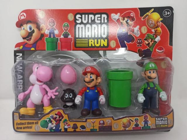 fIGURAS Mario pack x4