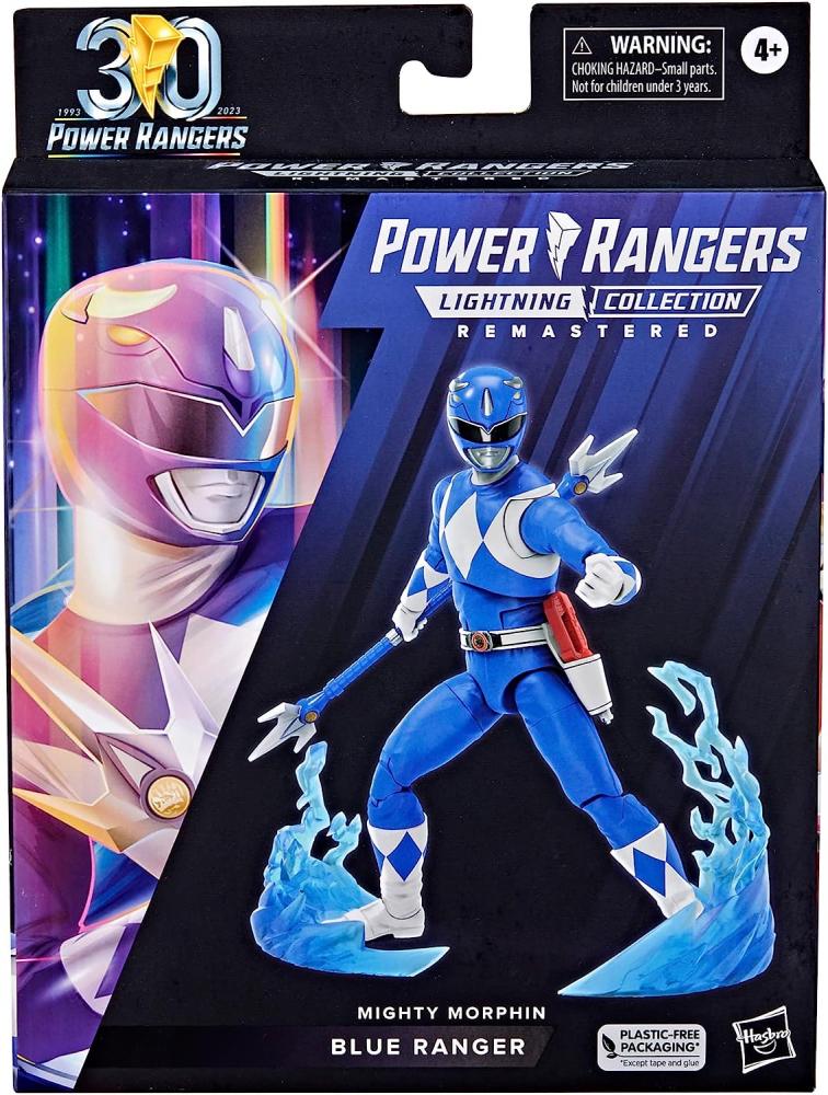 Power Rangers Lightning Remastered Mighty Morphin Blue Ranger 