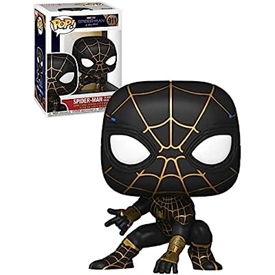 Funko Pop No Way Home Spider-Man in Black and Gold Suit