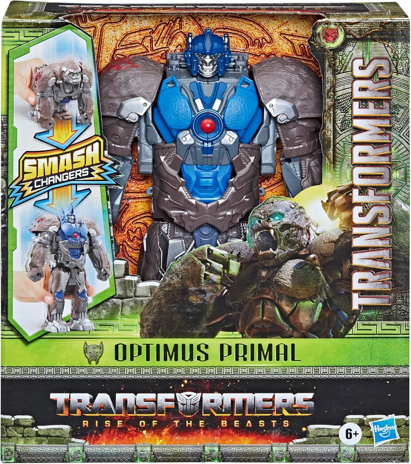 Transformers Rise of The Beasts Smash Changer Optimus Primal