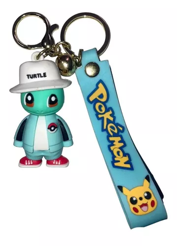 Llavero Goma Pokemon Squirtle Con Ropa