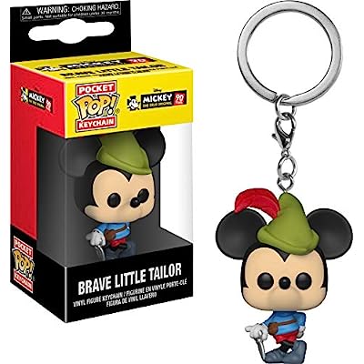 Llavero Funko Pop Mickeys 90Th - Brave Little Tailor