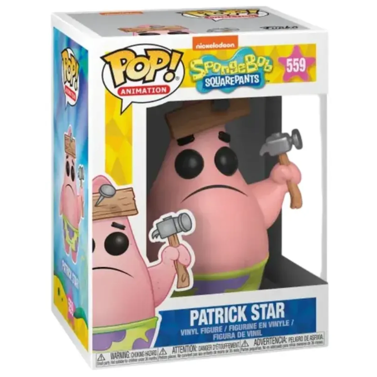 Funko Pop Spongebob Squarepants Patrick with Board
