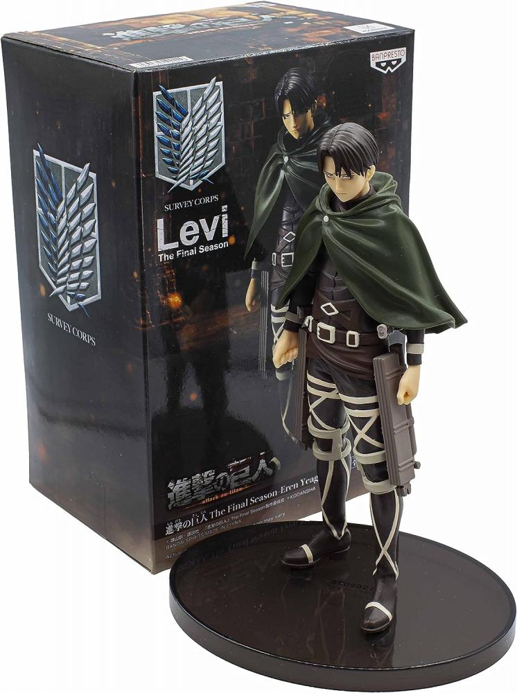 Banpresto Attack on Titan Levi The Final Season