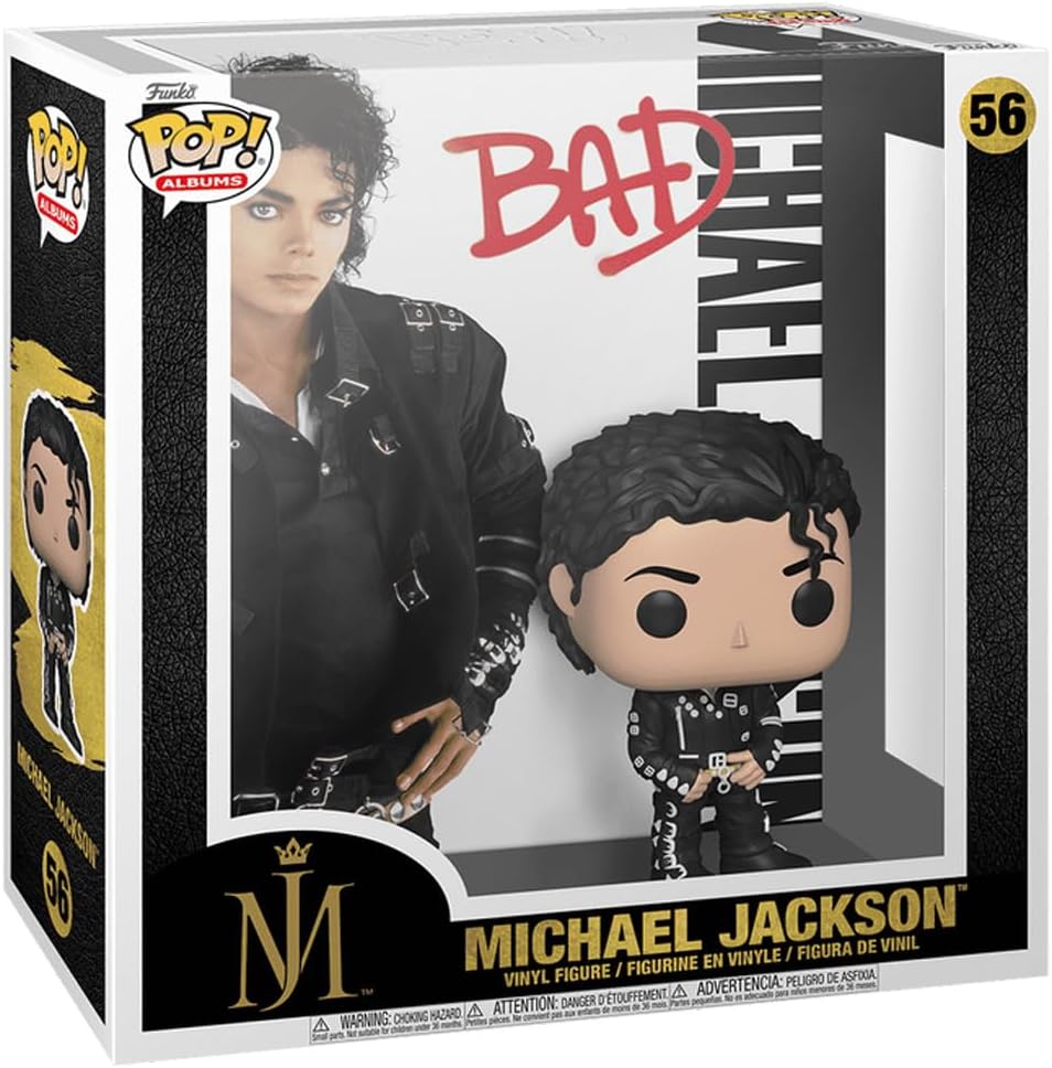 Funko Pop Rocks Albums Michael Jackson Bad