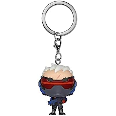 Llavero Funko Pop Overwatch Soldier 76