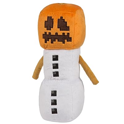 Peluche Minecraft (Cabeza Naranja)