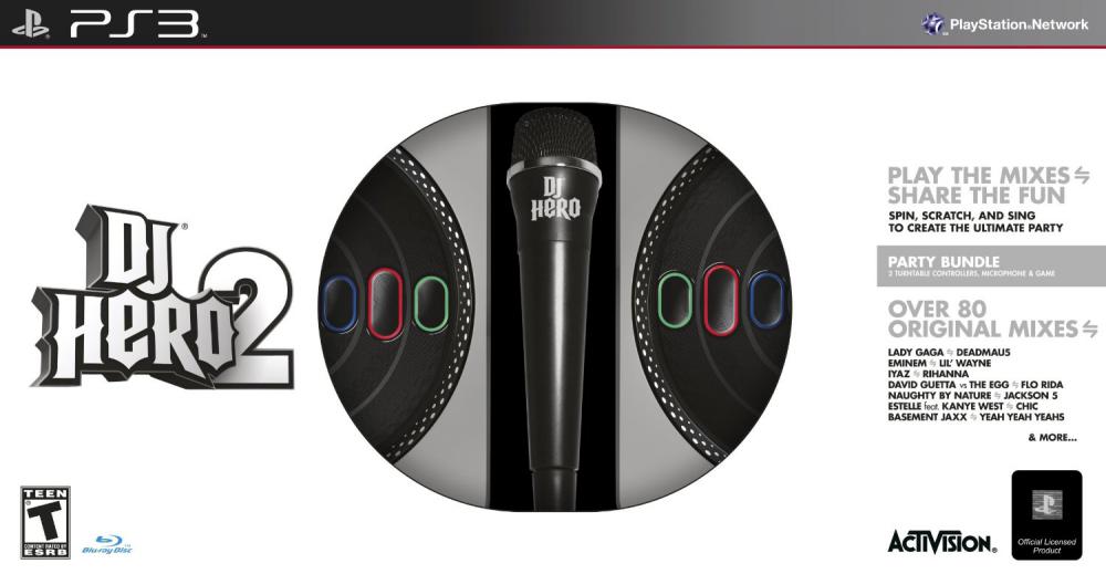 DJ Hero 2 Turntable Bundle - Playstation 3