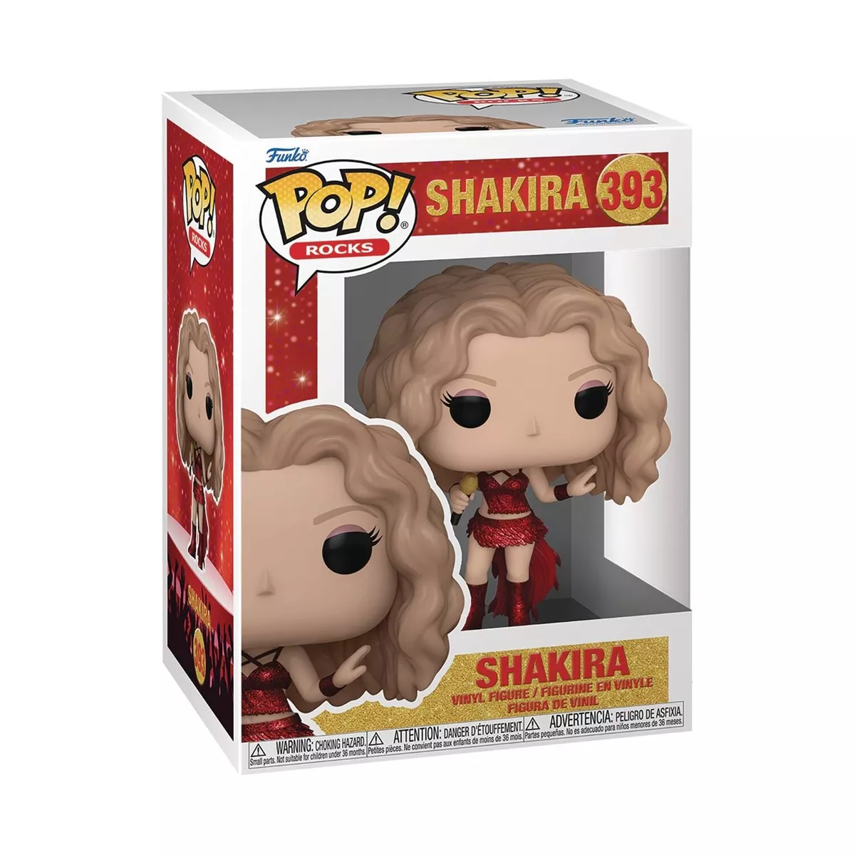 Funko Pop Rocks Shakira (Super Bowl Glitter)