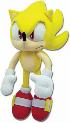 Sonic The Hedgehog Super Sonic Peluche Original 30Cm