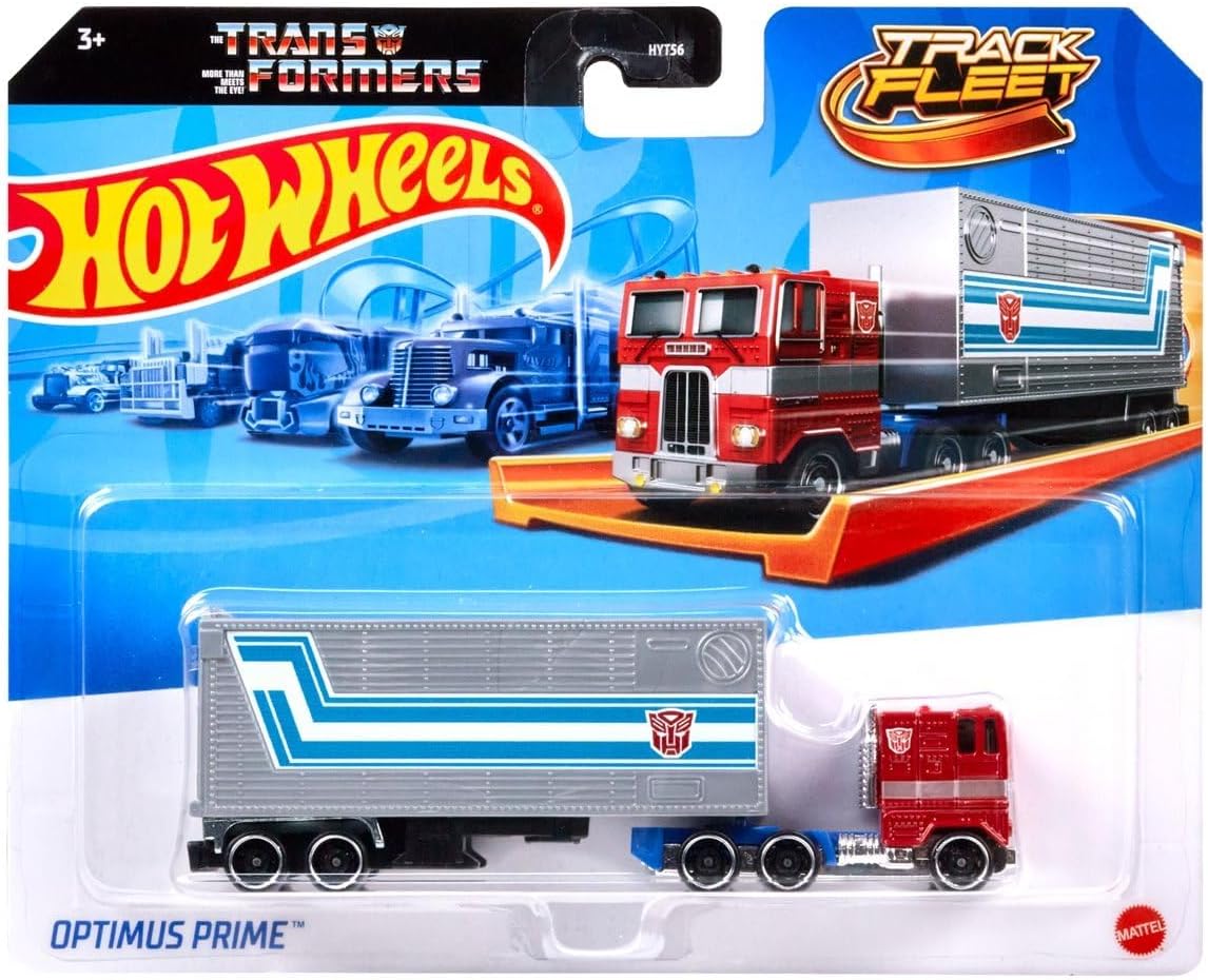 Hot Wheels Track Fleet Transformers Optimus Prime
