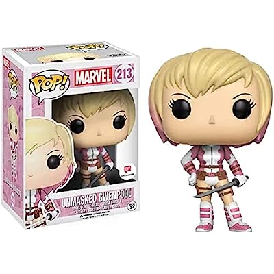 Funko Pop Unmasked GwenPool Exclusivo Caja Detalles