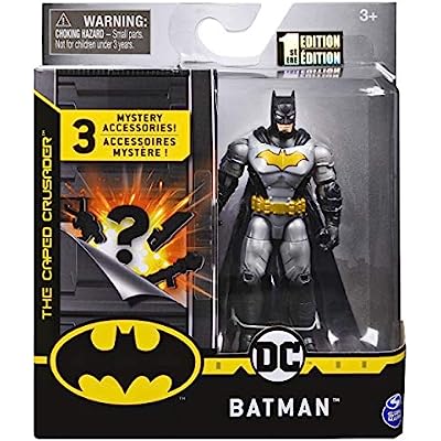 Spin Master Batman Tactical Suit Gold Emblem 