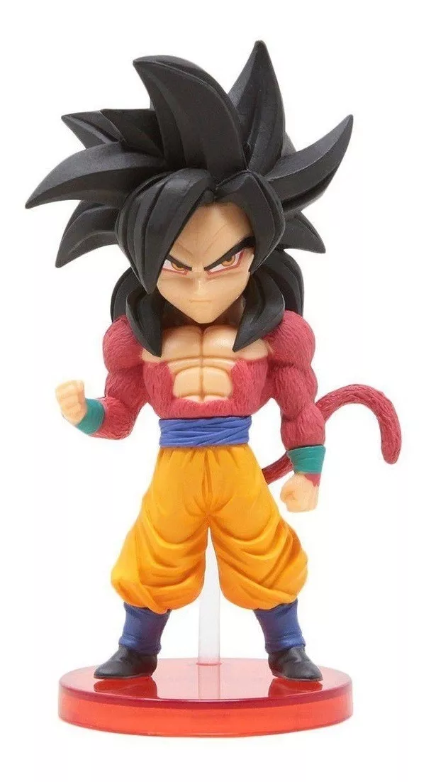 Mini Figura Dragon Ball Z Goku SSJ4 7CM
