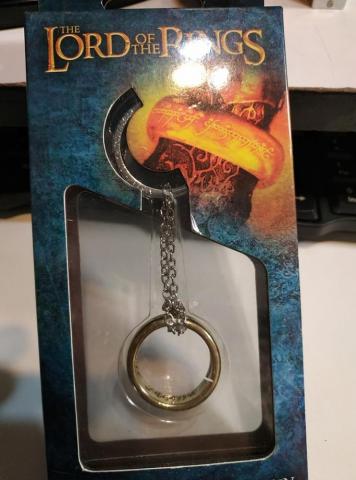 Llavero Lord Of The Rings The One Ring 3d Original
