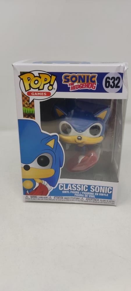 Funko Pop Sonic 30th Running Sonic Caja con Detalle