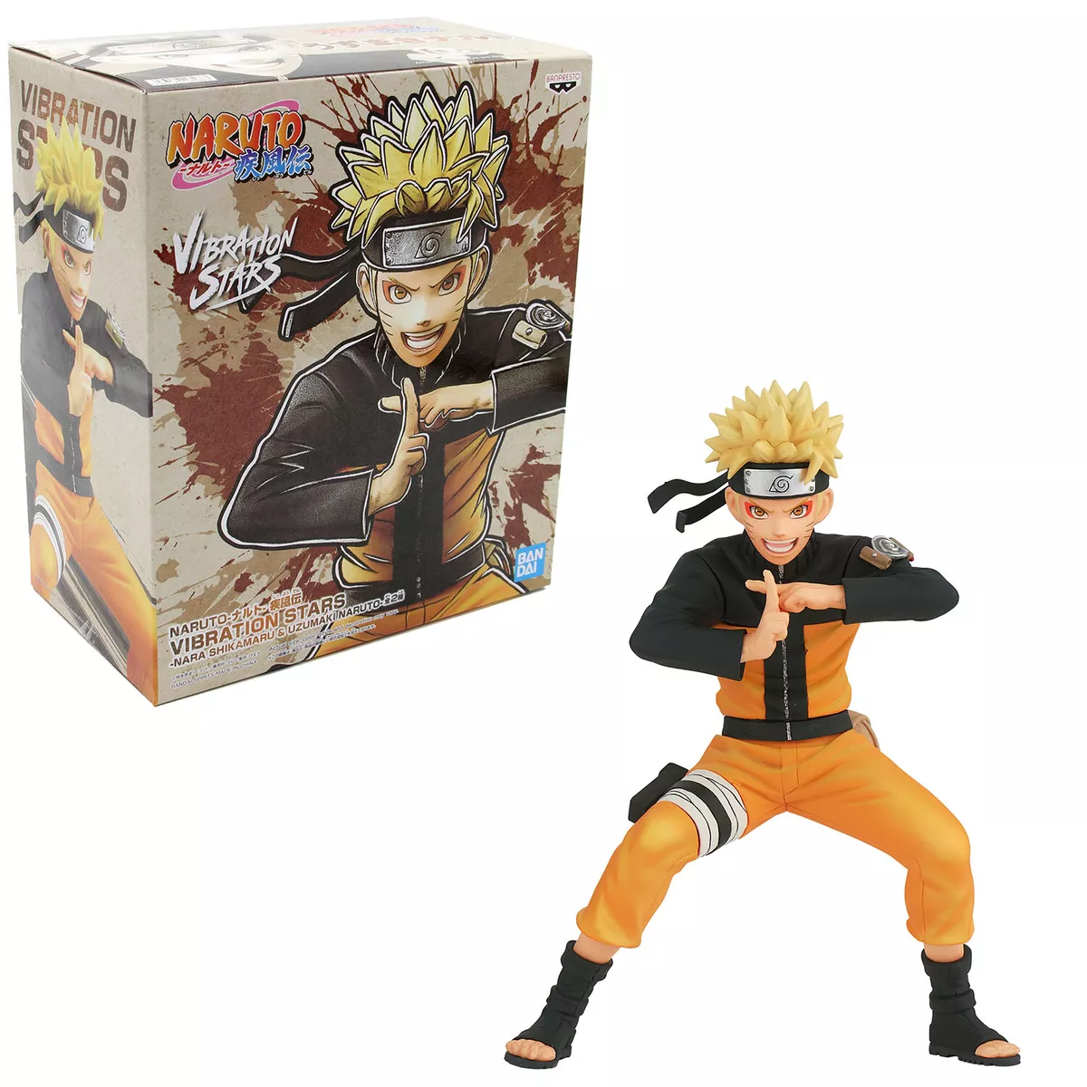 Banpresto Naruto Shippuden Vibration Stars Naruto Uzumaki