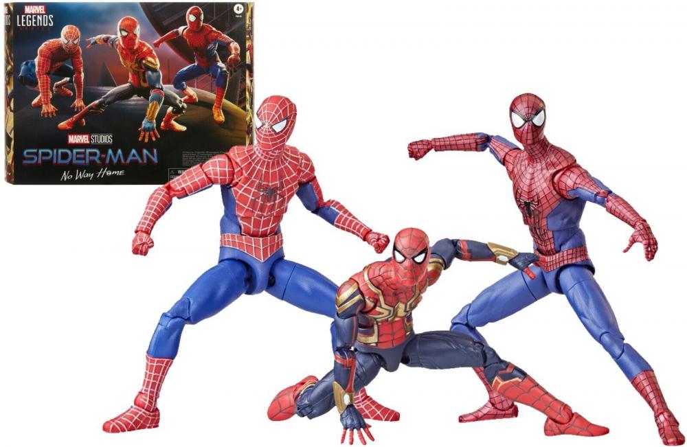 Marvel Legends Spider-Man No Way Home Multiverse 3-Pack