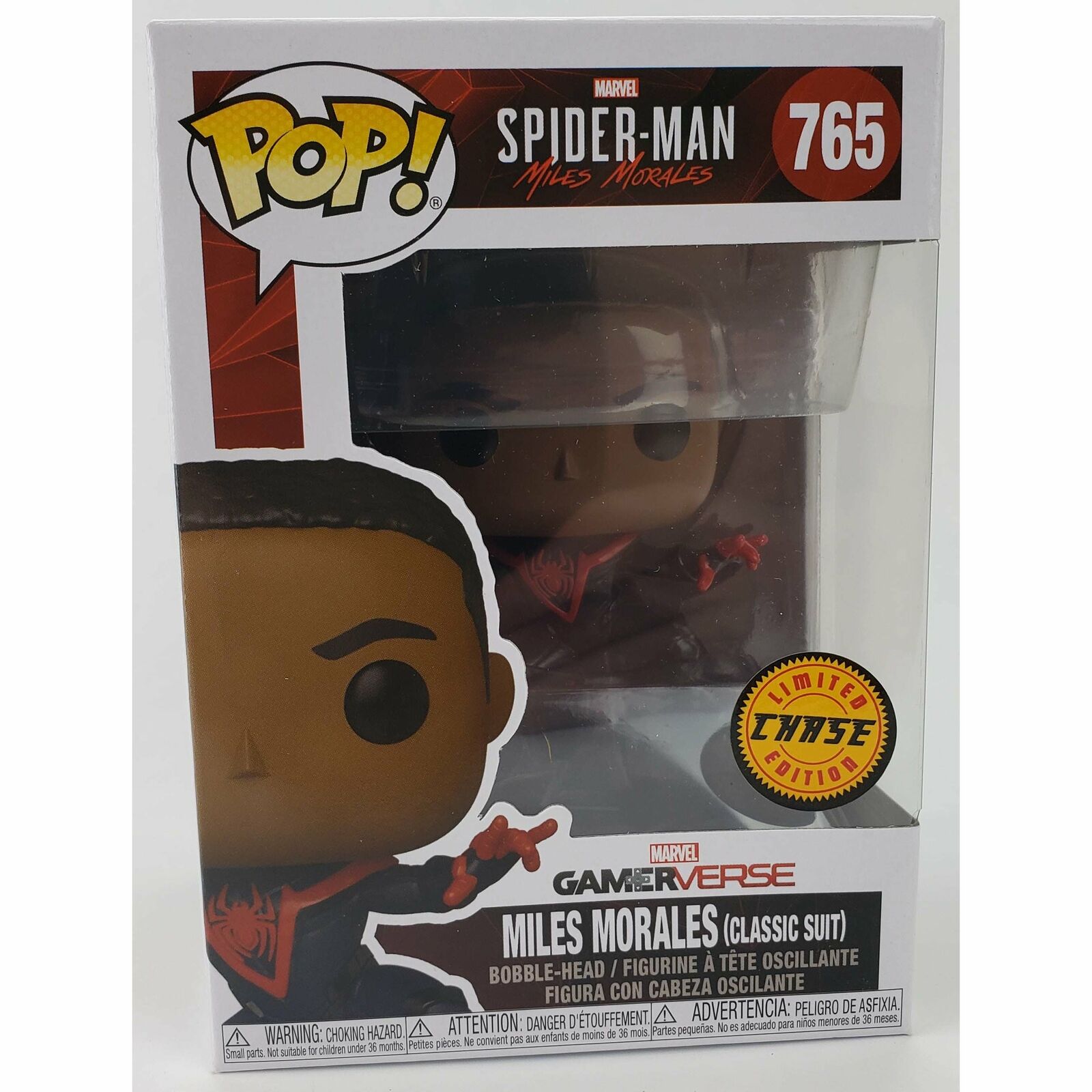 Funko Pop Spider-Man Miles Morales Classic Suit Chase