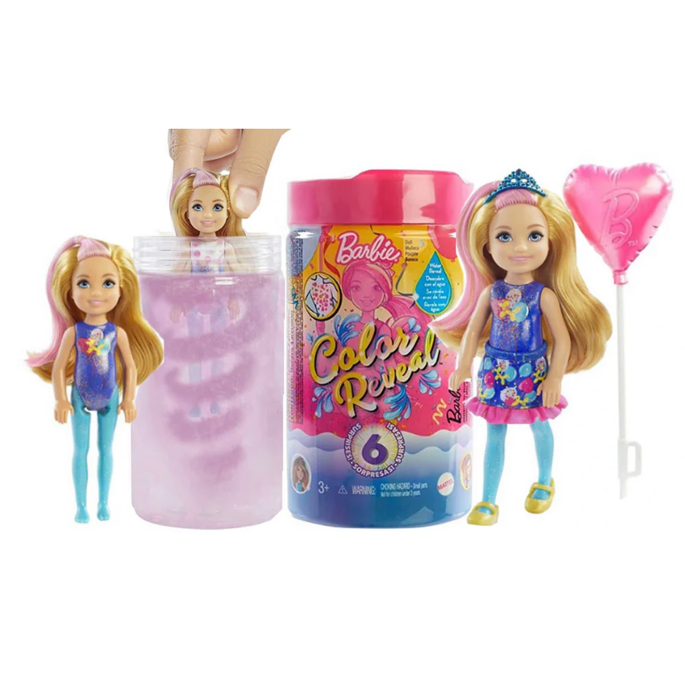 Barbie​ Cutie Reveal with Muñeca con 6 Sorpresas