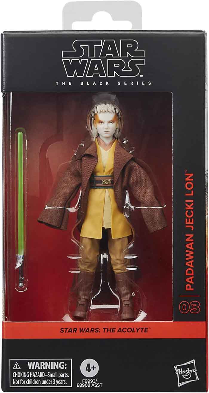 STAR WARS Black Series Padawan Jecki Lon The Acolyte