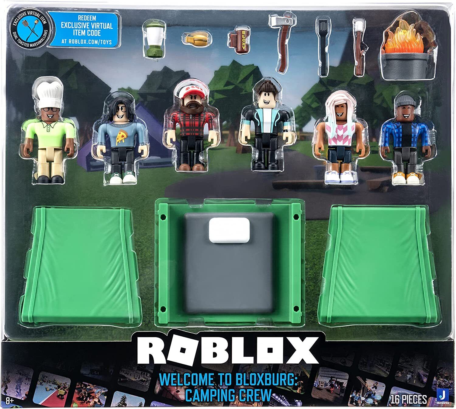 Roblox Welcome Bloxburg Camping Crew Exclusive Virtual Item