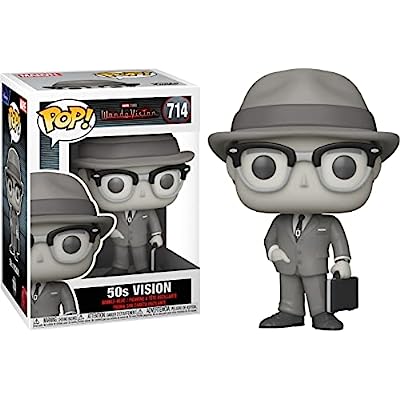 Funko Pop WandaVision Vision 50s Black and White